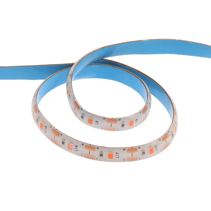 Фитолента светодиодная Luazon, 5 В, SMD5050, 0.5 м, IP65, 3.5 Вт, 60LED/м, USB, мультиспектр Фитолента светодиодная Luazon, 5 В, SMD5050, 0.5 м, IP65, 3.5 Вт, 60LED/м, USB, мультиспектр