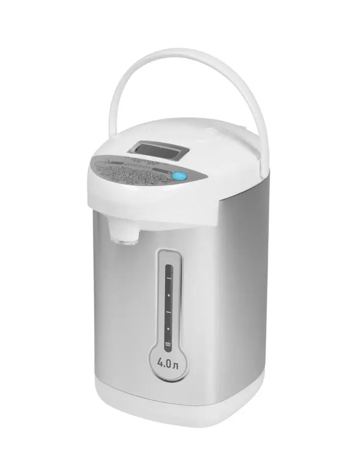 Термопот Energy TP-619, 750 Вт, 4 л, серебристо-белый Термопот Energy TP-619, 750 Вт, 4 л, серебристо-белый