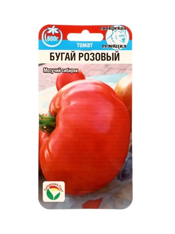 Семена Томат &laquo;Бугай розовый&raquo;, 20 шт., &laquo;Сибирский сад&raquo;