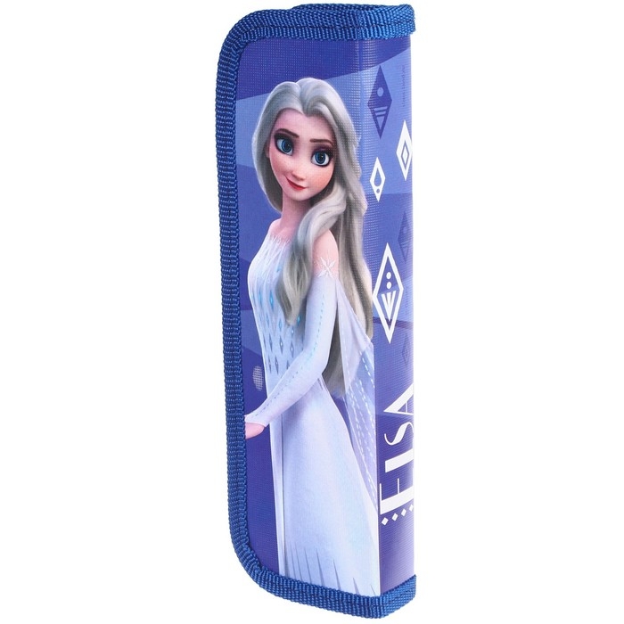 Пенал каркасный, 1 секция, 55х205х25 мм, ламинированный картон, Холодное сердце Пенал каркасный, 1 секция, 55х205х25 мм, ламинированный картон, Холодное сердце