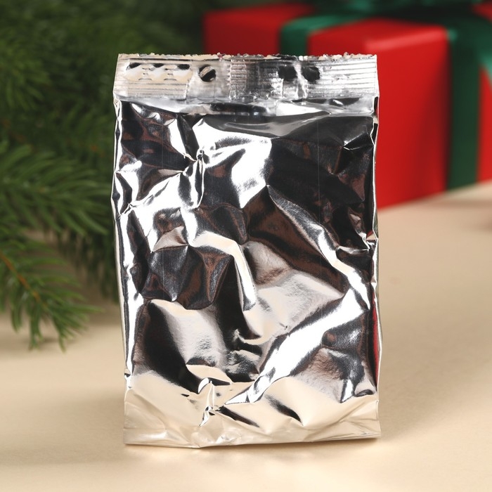 Новый год! Чай чёрный в коробке &laquo;Чудесных моментов&raquo; с европодвесом, 50 г.