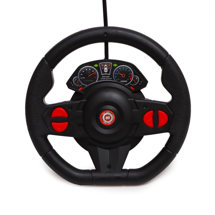 Джип радиоуправляемый Truck, педали и руль, работает от аккумулятора, цвет оранжевый Джип радиоуправляемый Truck, педали и руль, работает от аккумулятора, цвет оранжевый