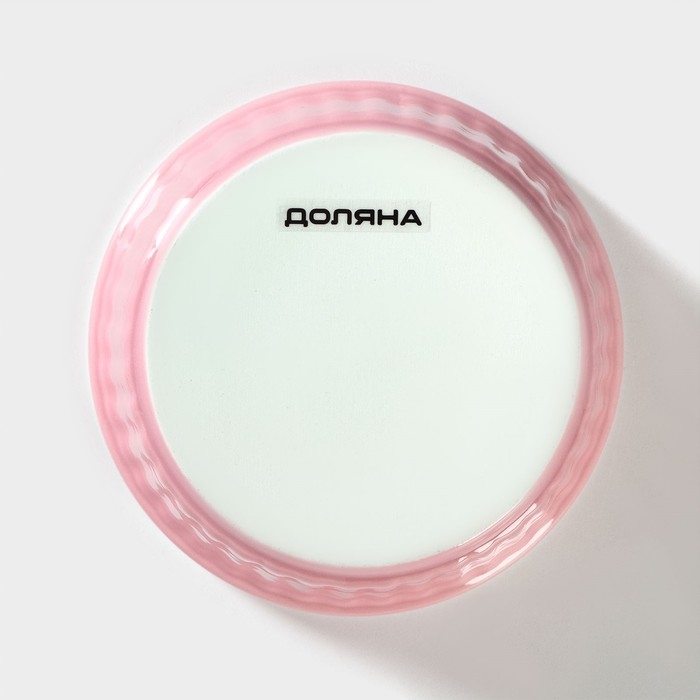 Рамекин из жаропрочной керамики Доляна «Нюд», 200 мл, 9×5 см, цвет розовый Рамекин из жаропрочной керамики Доляна «Нюд», 200 мл, 9×5 см, цвет розовый