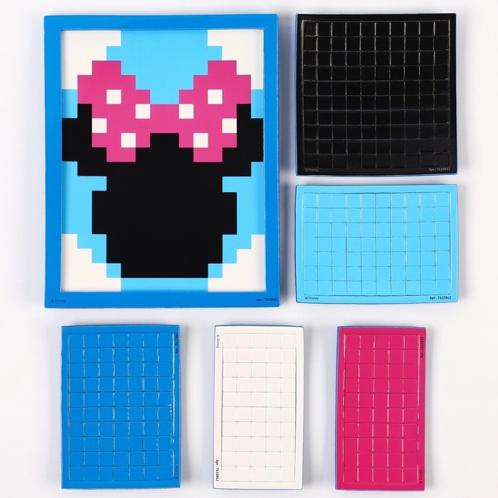 Набор мозаек 3 в 1 «Единорог и Минни Маус», Авквамозайка, Термомозайка и мозаика из EVA, 4+ Набор мозаек 3 в 1 «Единорог и Минни Маус», Авквамозайка, Термомозайка и мозаика из EVA, 4+