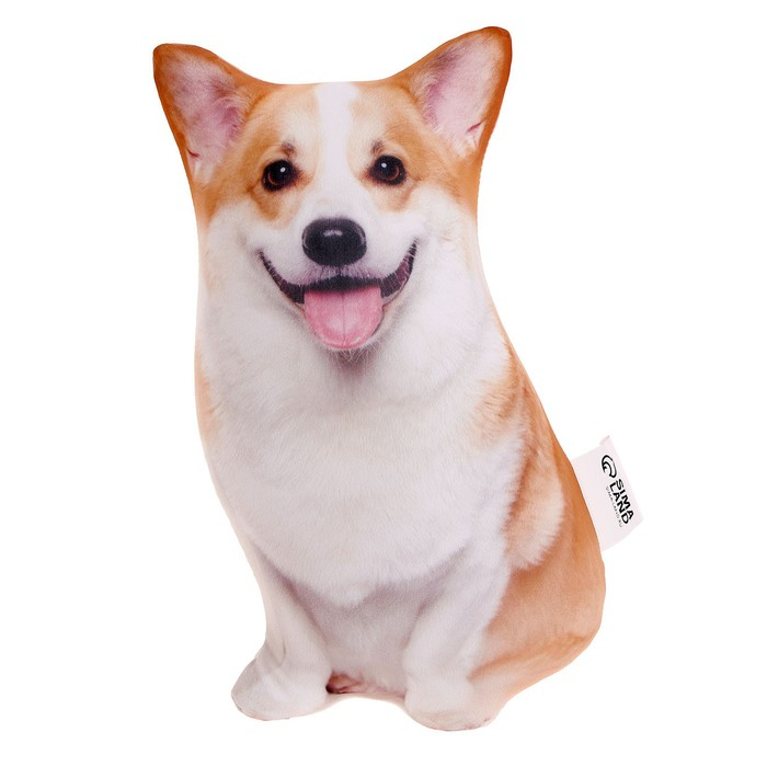 Игрушка-антистресс, собака «Корги», 28 см