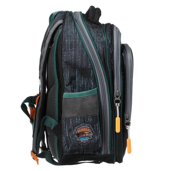 Рюкзак каркасный 39 х 29 х 17 см, Across 640, наполнение: мешок, чёрный ACR22-640-4 Рюкзак каркасный 39 х 29 х 17 см, Across 640, наполнение: мешок, чёрный ACR22-640-4