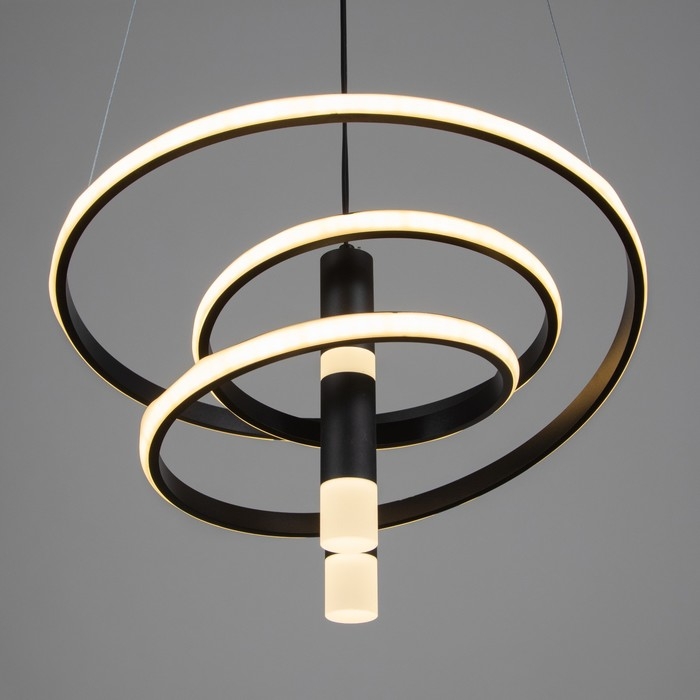 Люстра BayerLux Люстра BayerLux "Артес" LED 100Вт 3000-6000К черный 45х48х23 см