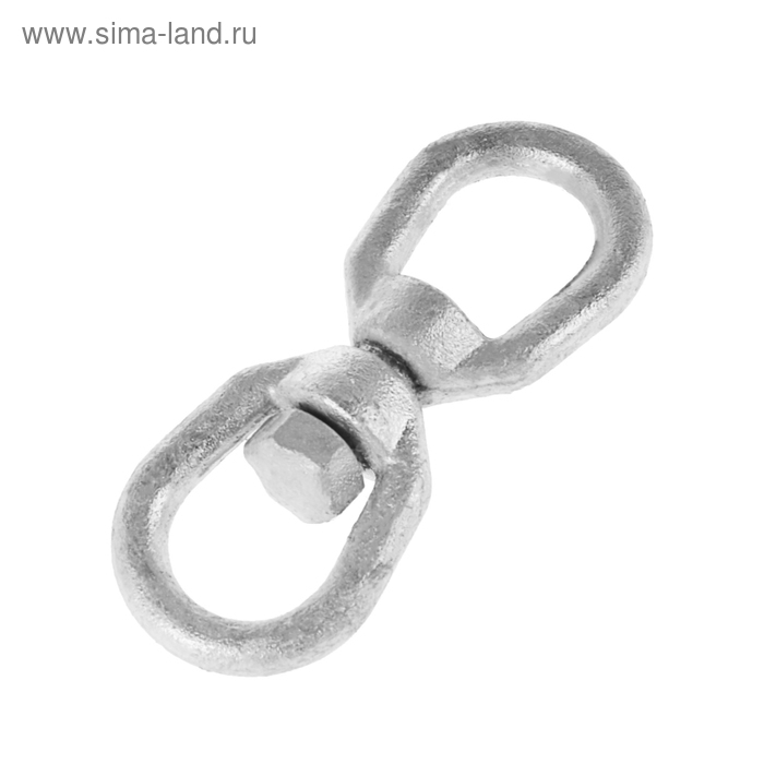 Вертлюг петля-петля ТУНДРА krep, 8 мм, оцинкованный Вертлюг петля-петля ТУНДРА krep, 8 мм, оцинкованный