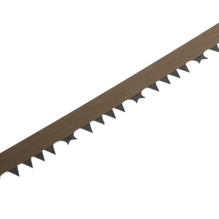 Пила лучковая ТУНДРА, Пила лучковая ТУНДРА, "волчий зуб" для быстрого пила по сухой и мокрой древесине, 450 мм