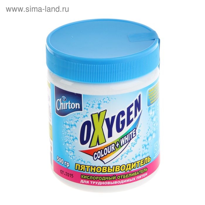 Отбеливатель Chirton, порошок, для белых и цветных тканей, 500 г Отбеливатель Chirton, порошок, для белых и цветных тканей, 500 г