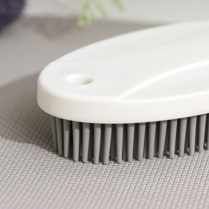 Щётка универсальная Raccoon, 12×6,5×2,5 см, TPR ворс, 1,6 см Щётка универсальная Raccoon, 12×6,5×2,5 см, TPR ворс, 1,6 см