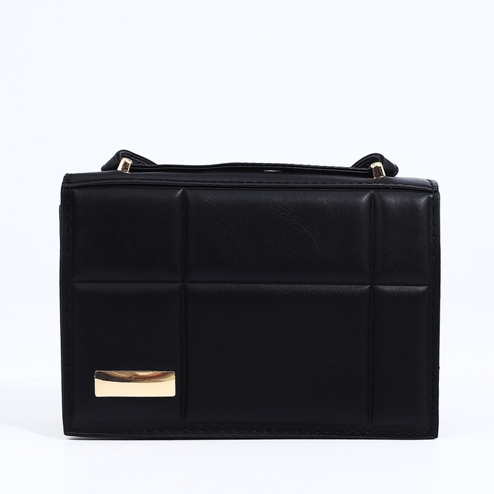Сумка-мессенджер на магните, цвет чёрный Сумка-мессенджер на магните, цвет чёрный