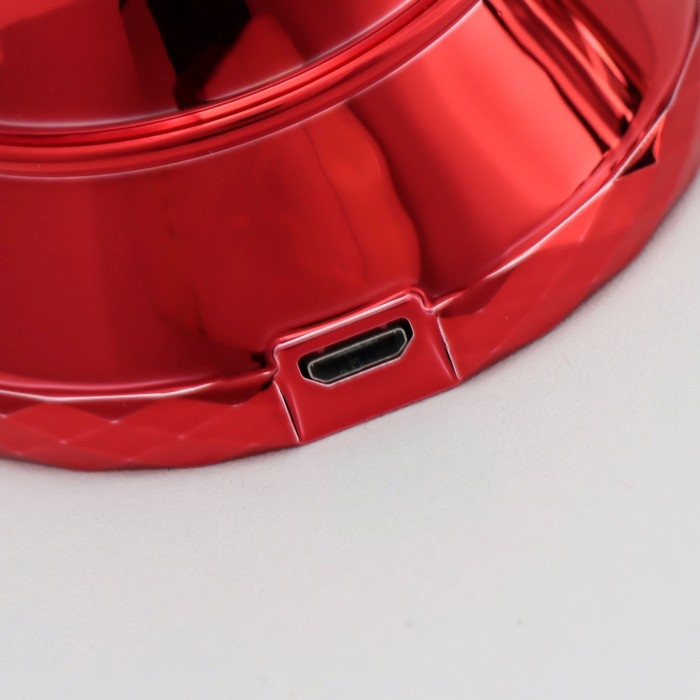 Лава-лампа Лава-лампа "Роза" LED от батареек 3хАА USB красный 7,5х6,5х25см