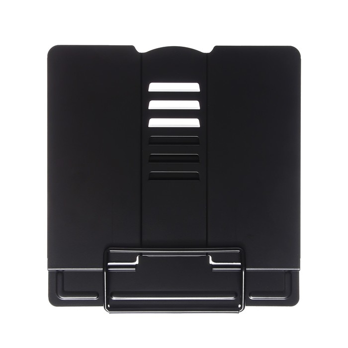 Подставка для книг СТАММ, металлическая, регулируемый угол наклона, чёрная Подставка для книг СТАММ, металлическая, регулируемый угол наклона, чёрная