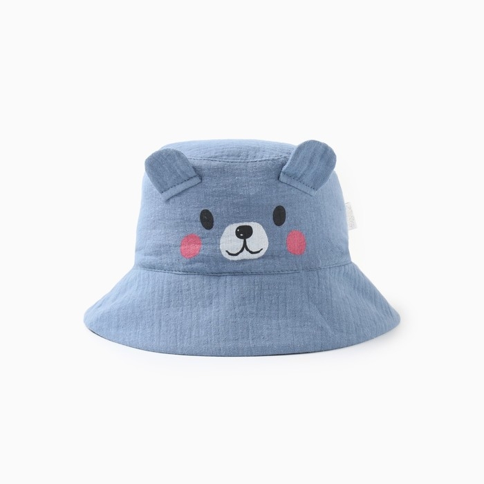 Панама детская, цвет джинсовый размер 50 Панама детская, цвет джинсовый размер 50