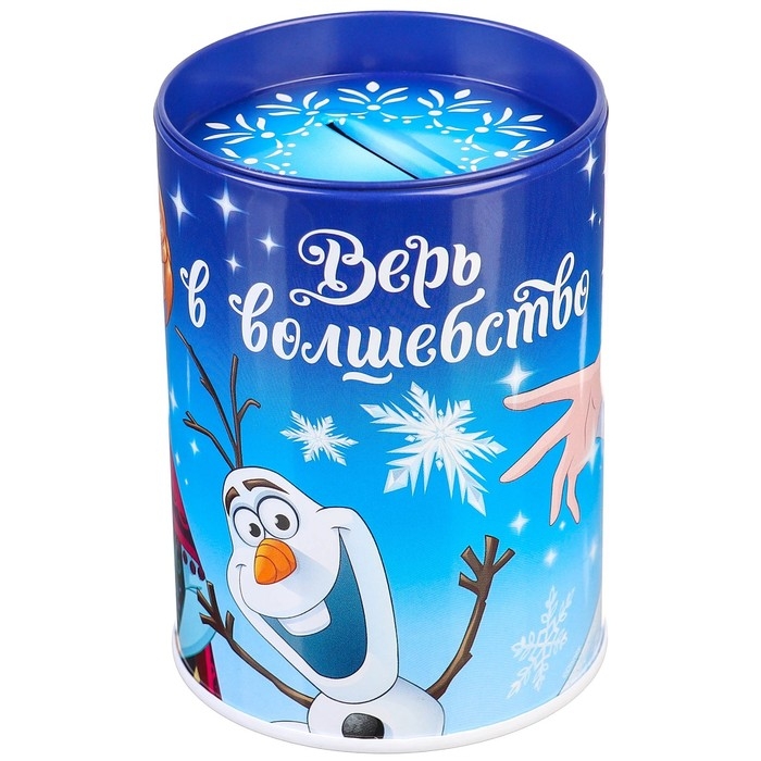 Копилка для декорирования стразами  Копилка для декорирования стразами "Верь в волшебство", Холодное сердце