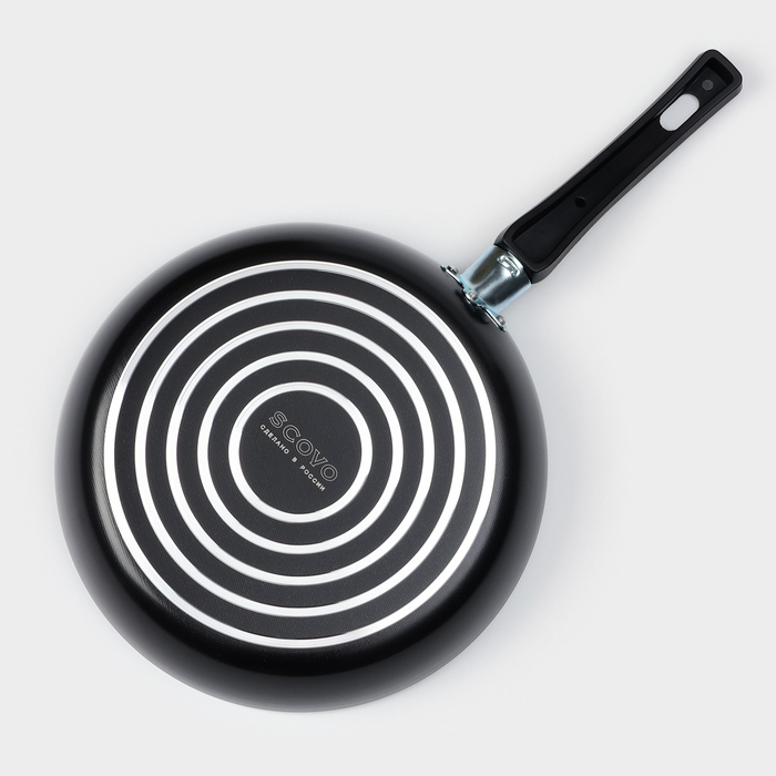 Сковорода Consul, d=24 см, стеклянная крышка, пластиковая ручка, антипригарное покрытие, цвет чёрный Сковорода Consul, d=24 см, стеклянная крышка, пластиковая ручка, антипригарное покрытие, цвет чёрный