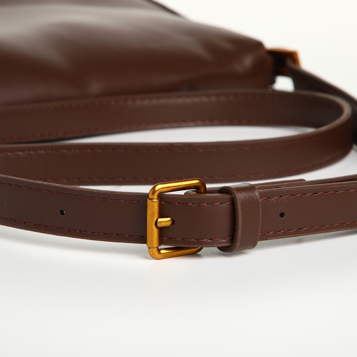 Сумка женская на клапане TEXTURA, средний размер, цвет коричневый Сумка женская на клапане TEXTURA, средний размер, цвет коричневый