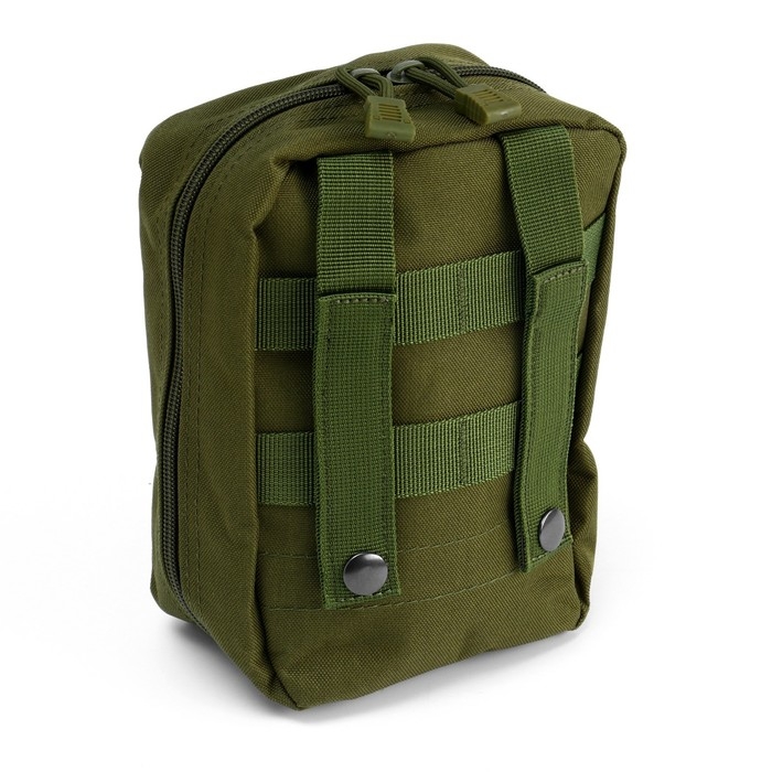 Подсумок медицинский, тактический, 20х13 см, зеленый Подсумок медицинский, тактический, 20х13 см, зеленый