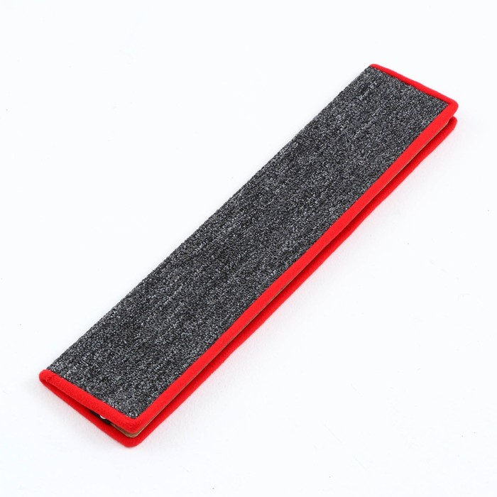 Когтеточка  угловая средняя, ковролиновая с пропиткой, 57 х 13 см, микс цветов Когтеточка  угловая средняя, ковролиновая с пропиткой, 57 х 13 см, микс цветов