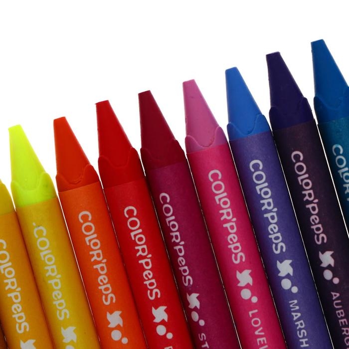 Мелки восковые 18 цветов, Maped Color Peps Wax Мелки восковые 18 цветов, Maped Color Peps Wax