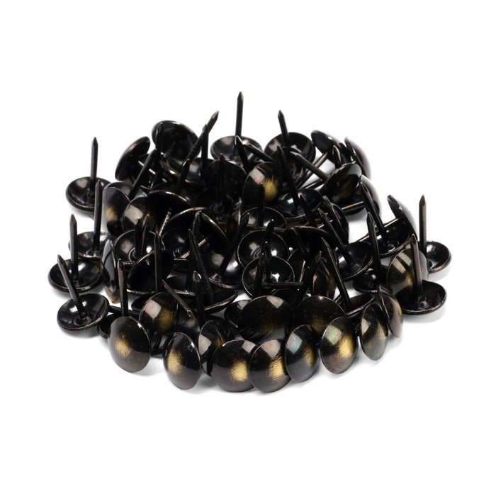 Лента декоративных гвоздей ТУНДРА, длина 1 м, 11х16 мм, античная бронза, 10 шт Лента декоративных гвоздей ТУНДРА, длина 1 м, 11х16 мм, античная бронза, 10 шт