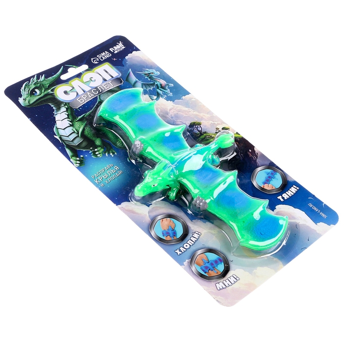 Браслет детский  Браслет детский "Дракон", цвета МИКС, на блистере