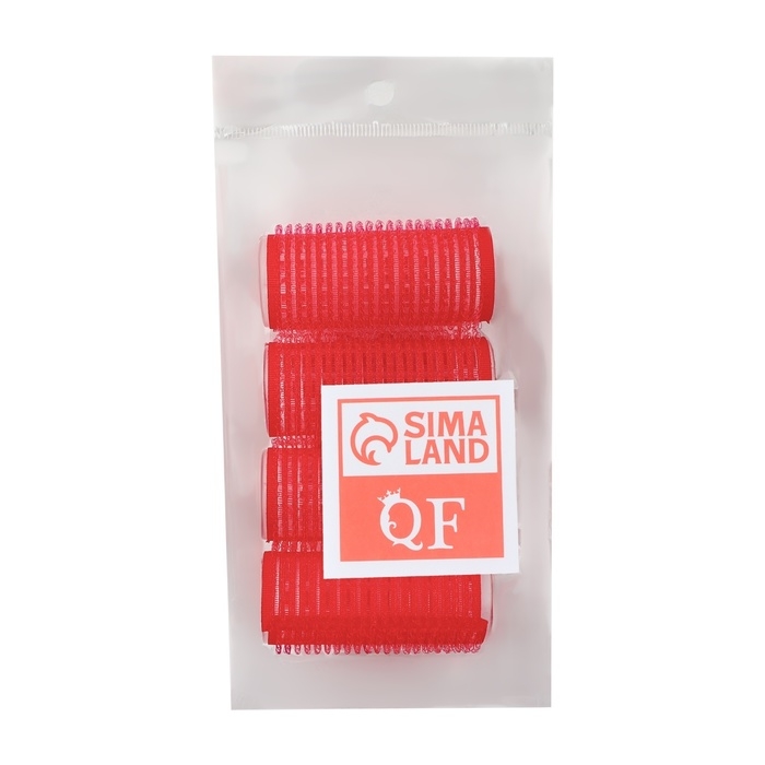 Бигуди «Липучка», d = 2,6 см, 6 см, 4 шт, цвет МИКС Бигуди «Липучка», d = 2,6 см, 6 см, 4 шт, цвет МИКС