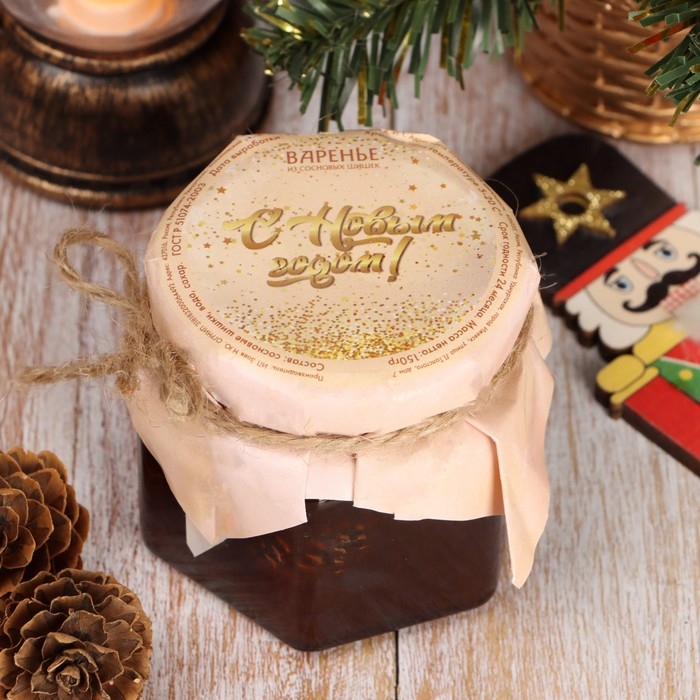 Новый год. Варенье Новый год. Варенье "Новогоднее" из сосновых шишек, 100 мл