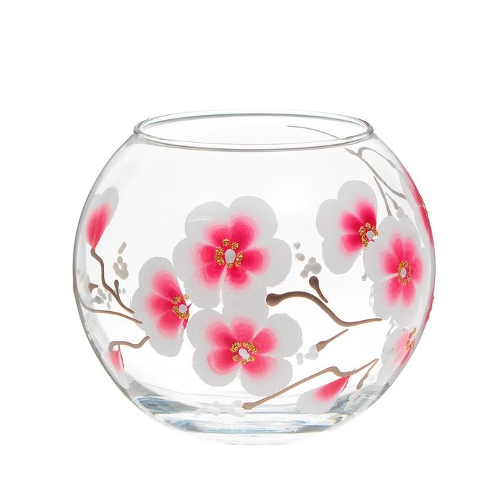 Ваза FLORA  Ваза FLORA "Сакура"  10,3х8см, V=0,8л