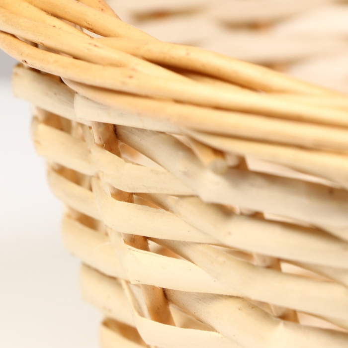 Корзина плетеная, 36 х 12/35 см, ива