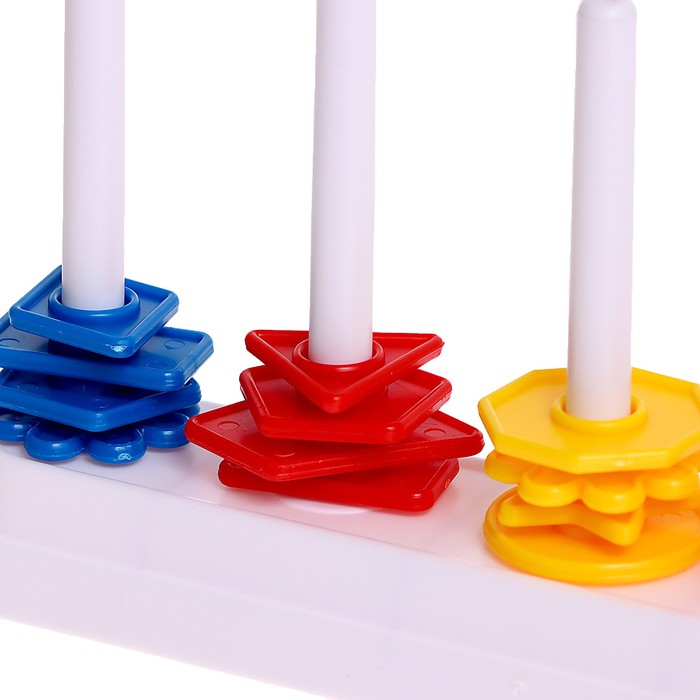 Обучающий набор «Умная пирамидка», звенья, задания, основа, по методике Монтессори Обучающий набор «Умная пирамидка», звенья, задания, основа, по методике Монтессори