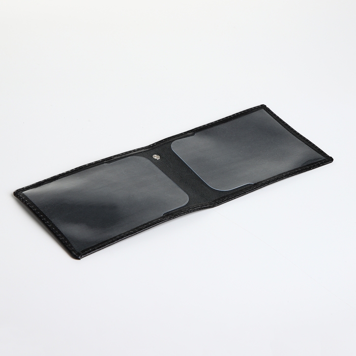 Обложка для удостоверения  Обложка для удостоверения "Ветеран боевых действий", цвет чёрный