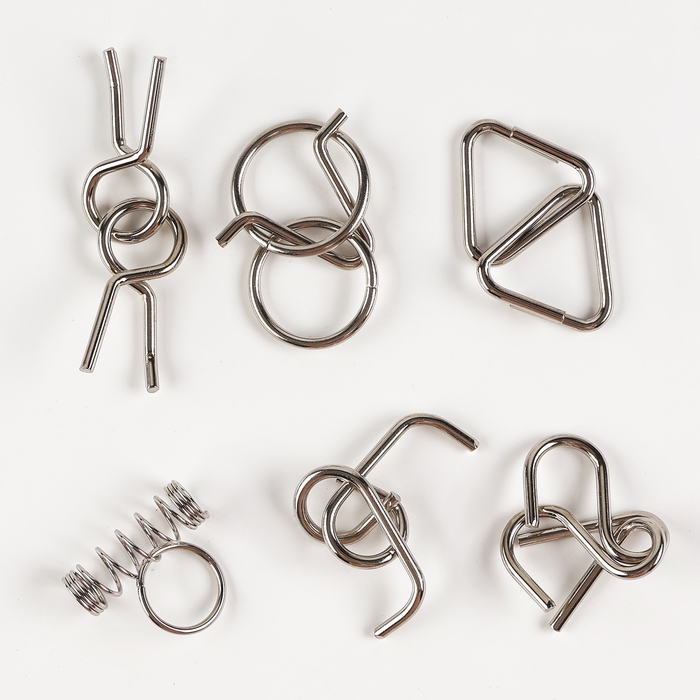 Новый год! Головоломка металлическая - адвент-календарь «Новогодние змейки» Новый год! Головоломка металлическая - адвент-календарь «Новогодние змейки»