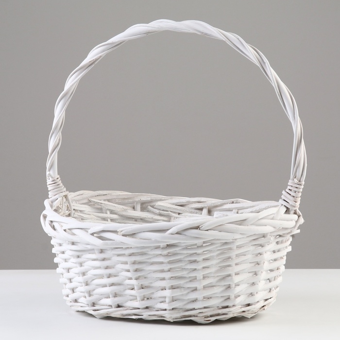 Набор корзин плетеных, 36x28x13/36 см, 31x23x12/31 см, 25x18x10/26 см, 3 шт, ива