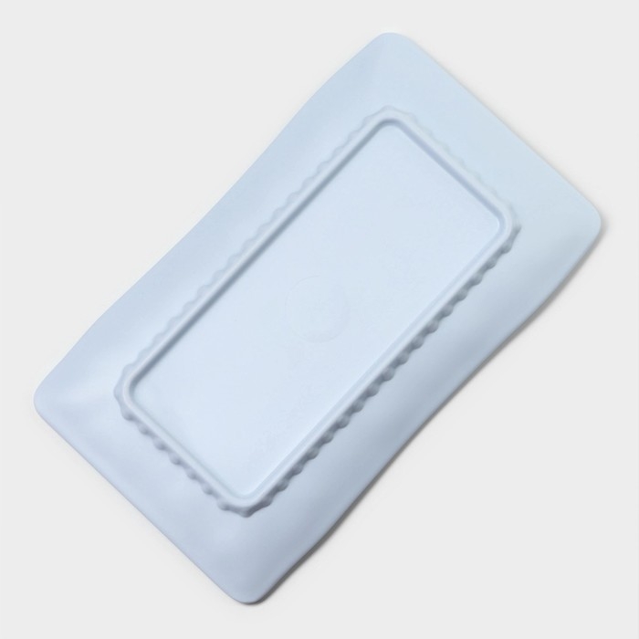 Блюдо «Белый Восток», 25,5×15×2 см, цвет белый Блюдо «Белый Восток», 25,5×15×2 см, цвет белый