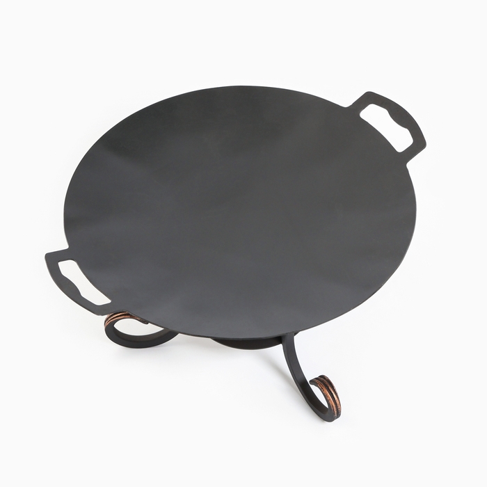 Набор: подставка Набор: подставка "шелковый путь" + садж "Вороненый NEW" 35 см