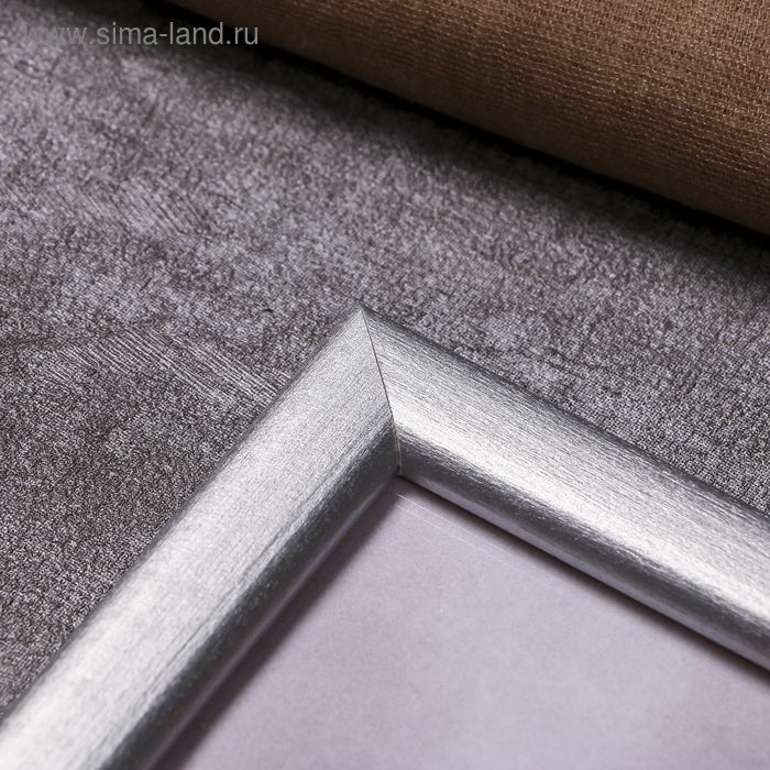 Фоторамка сосна с19 серебро 30х30 см (пластиковый экран) Фоторамка сосна с19 серебро 30х30 см (пластиковый экран)