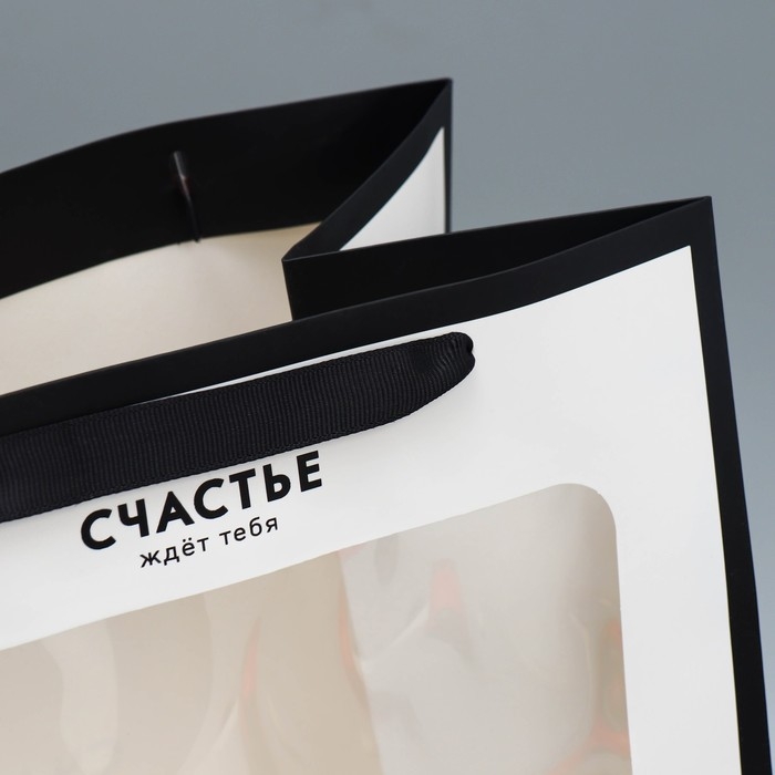 Пакет ламинированный «Счастье», 25 х 35 х 18 см Пакет ламинированный «Счастье», 25 х 35 х 18 см