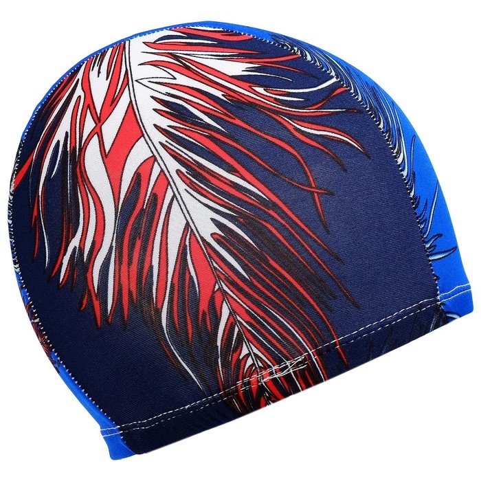 Шапочка для плавания подростковая ONLYTOP, тканевая, обхват 46-52 см, цвета МИКС Шапочка для плавания подростковая ONLYTOP, тканевая, обхват 46-52 см, цвета МИКС