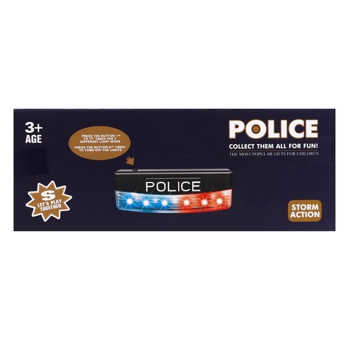 Полицейский маячок «Мигалка», световые эффекты Полицейский маячок «Мигалка», световые эффекты