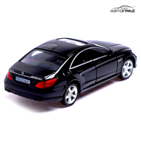 Машина металлическая MERCEDES-BENZ CLS63 AMG, 1:32, открываются двери, инерция, цвет чёрный