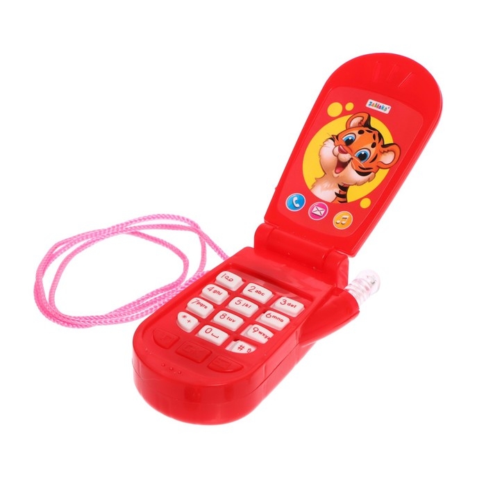 Музыкальный телефон «Приключения», русская озвучка, световые эффекты, работает от батареек, МИКС Музыкальный телефон «Приключения», русская озвучка, световые эффекты, работает от батареек, МИКС