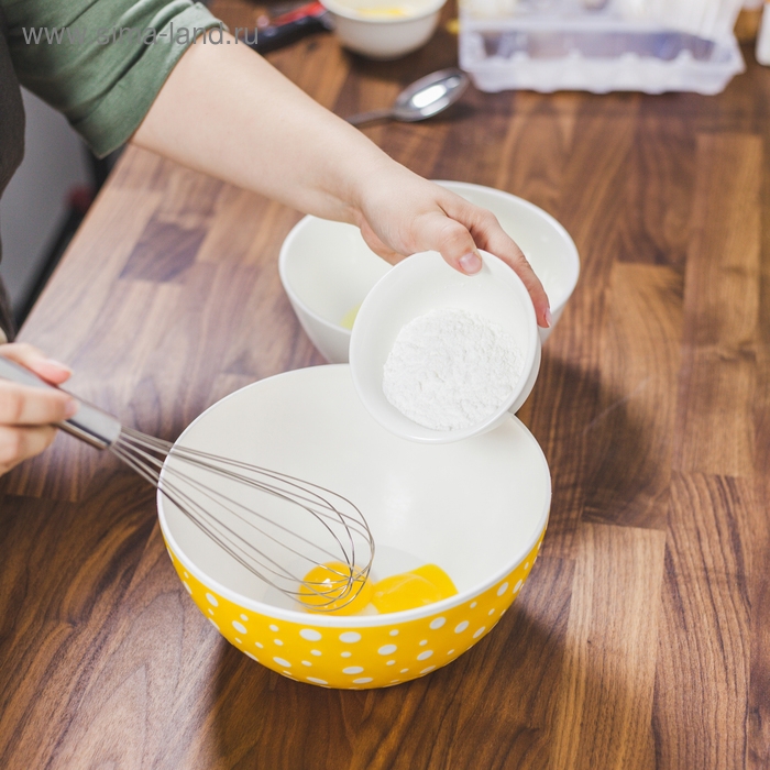 Венчик для взбивания Доляна «Стандарт», 30×6,5 см, цвет серебристый Венчик для взбивания Доляна «Стандарт», 30×6,5 см, цвет серебристый