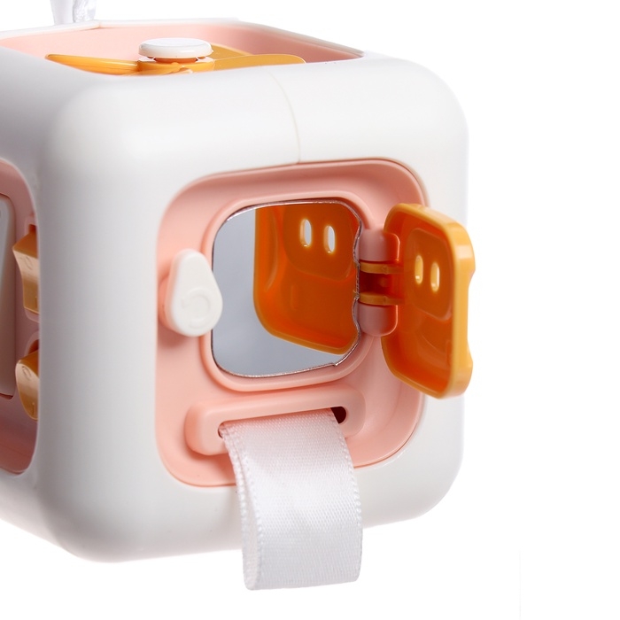 Развивающая игрушка для малышей «Бизикуби», подвижные элементы, звуковые эффекты Развивающая игрушка для малышей «Бизикуби», подвижные элементы, звуковые эффекты