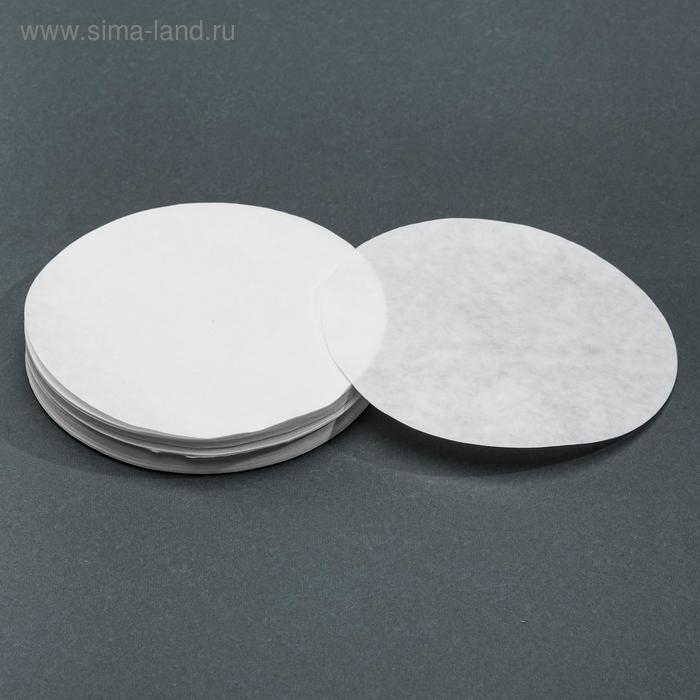 Фильтры d 125 мм, чёрная лента, набор 100 шт Фильтры d 125 мм, чёрная лента, набор 100 шт