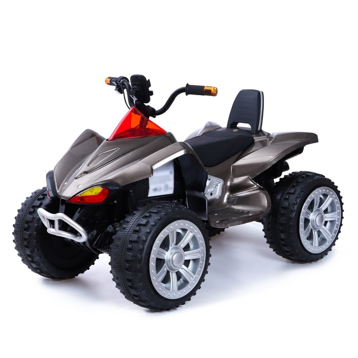 Электромобиль «Квадроцикл», 2 мотора, цвет чёрный карбон Электромобиль «Квадроцикл», 2 мотора, цвет чёрный карбон
