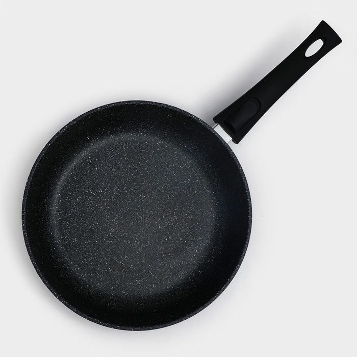 Сковорода Доляна «Элит», d=26 см, съёмная ручка, антипригарное покрытие