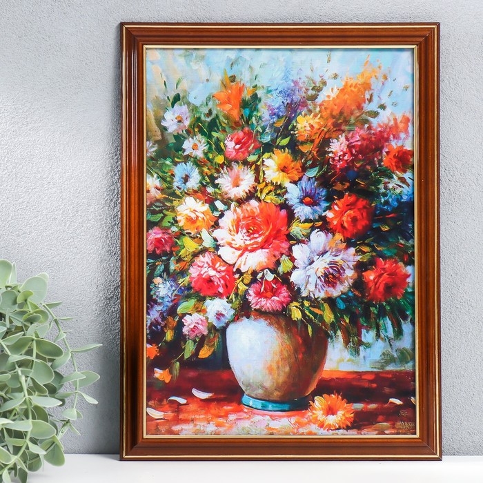 Фоторамка формат А4 21х30 см (282Р) темный орех с золотом (пластиковый экран) Фоторамка формат А4 21х30 см (282Р) темный орех с золотом (пластиковый экран)