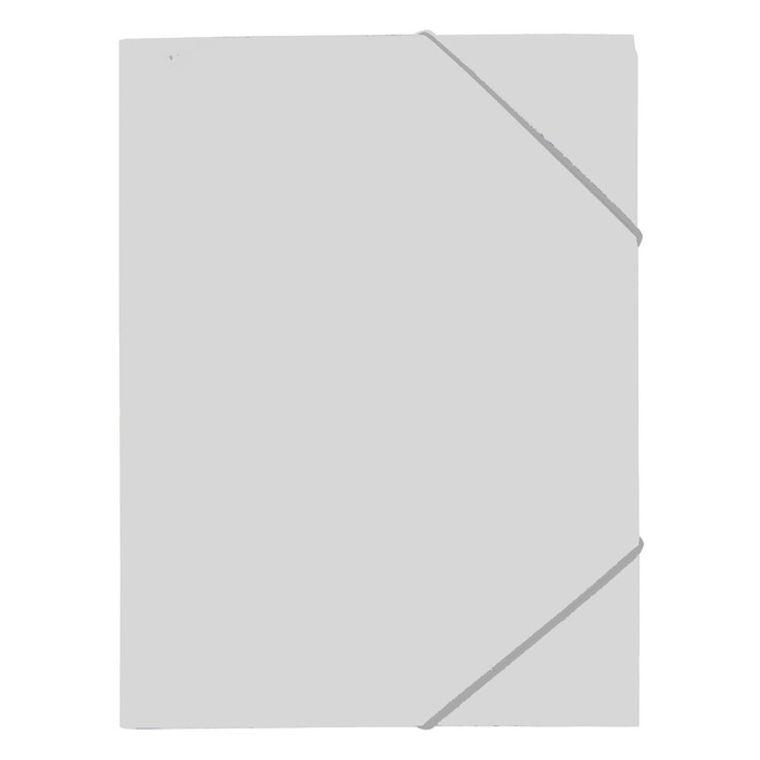 Папка на резинке А4, 500 мкм, Calligrata, корешок 15 мм, до 100 листов, белая Папка на резинке А4, 500 мкм, Calligrata, корешок 15 мм, до 100 листов, белая